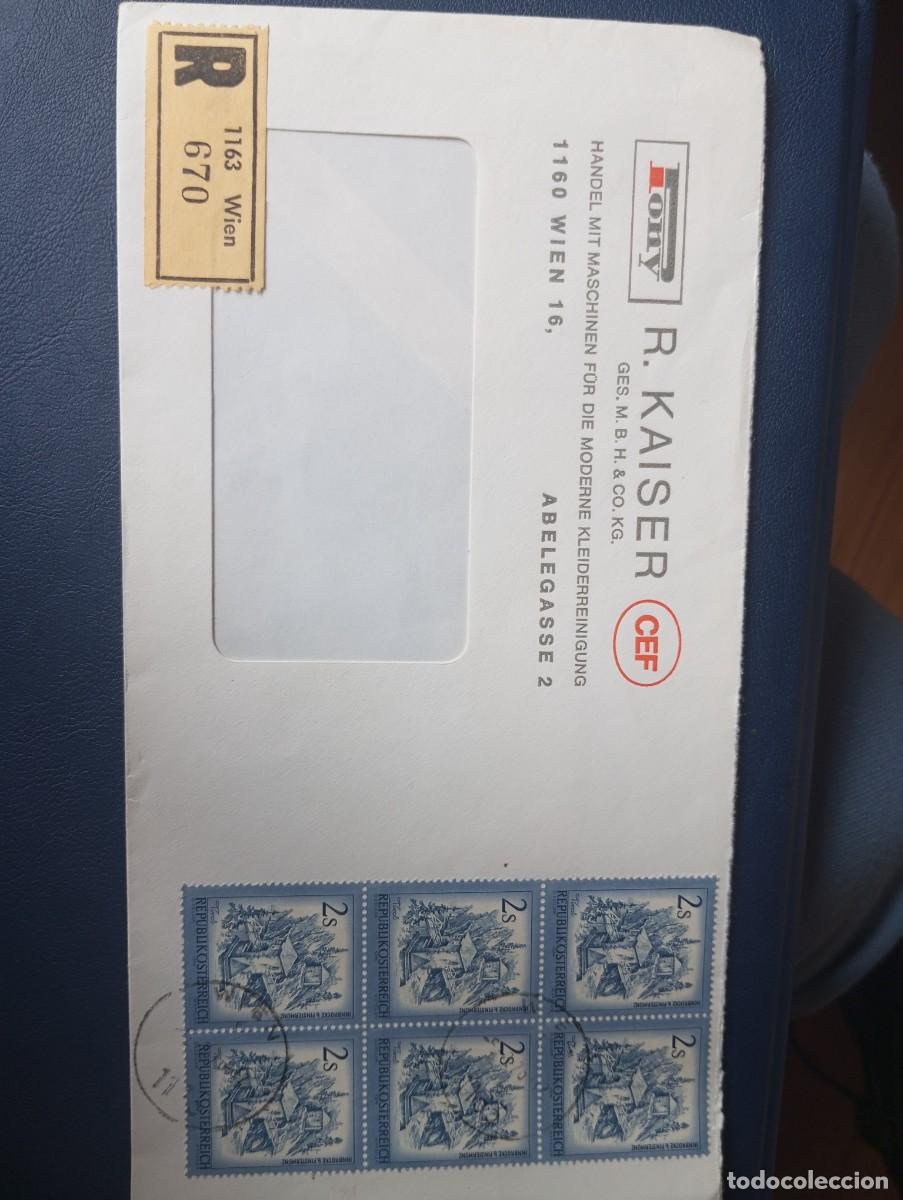 Sellos: AUSTRIA 1976, CERTIFICADO DE VIENA, SELLOS DE INSBRUCK