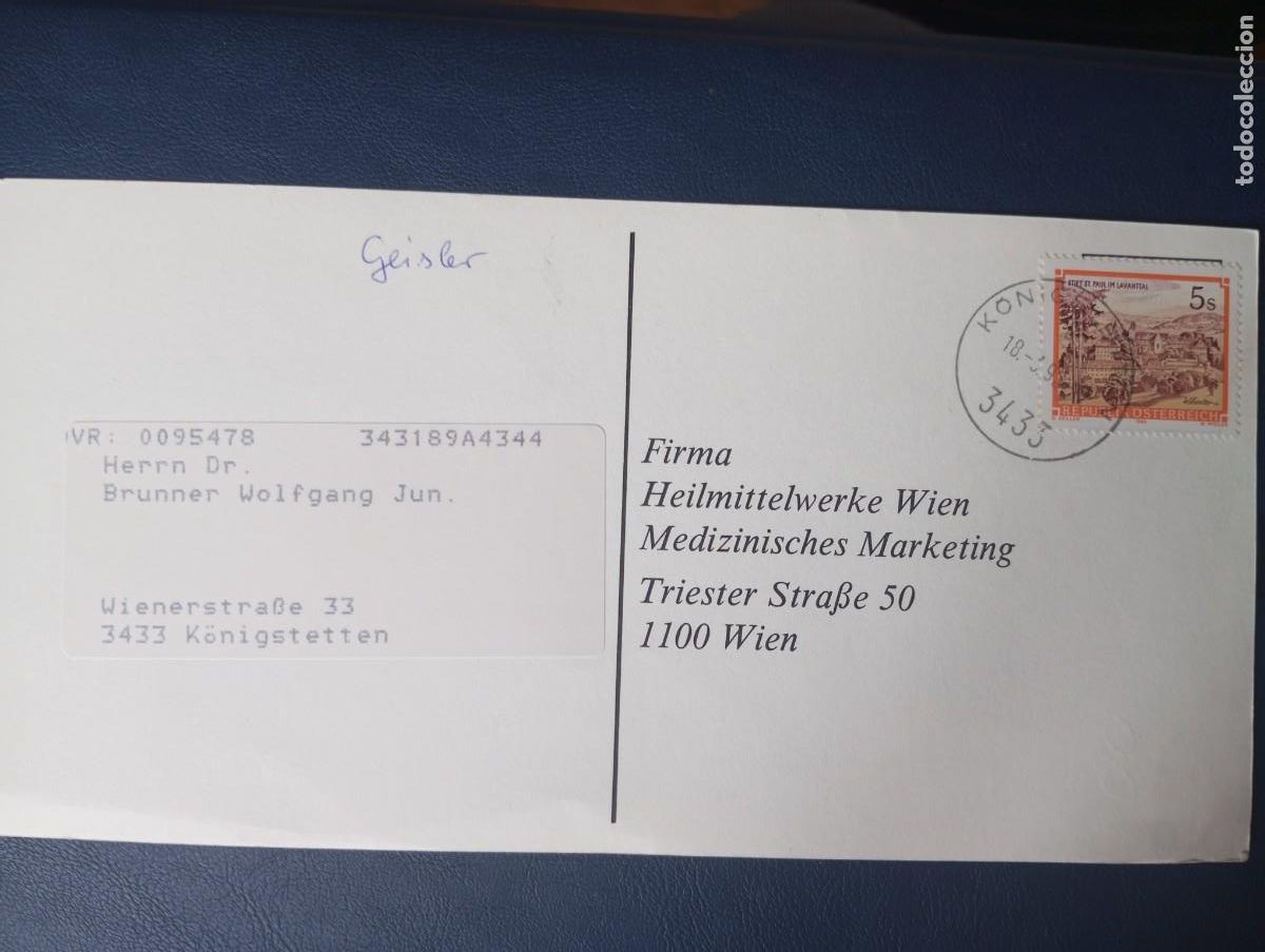 Sellos: AUSTRIA 1992, ABADIA DE SAN PABLO