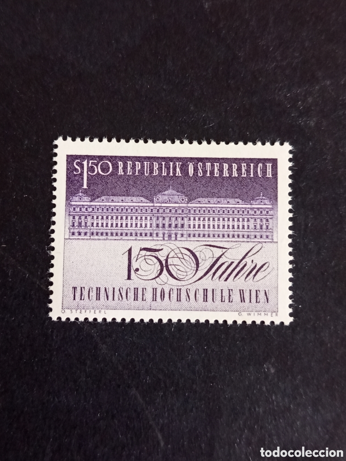 Sellos: AUSTRIA, 1965. Escuela T&eacute;cnica Superior. Edificio. Yvert 1033. Ver fotos. Pedido m&iacute;nimo 3 &euro;.