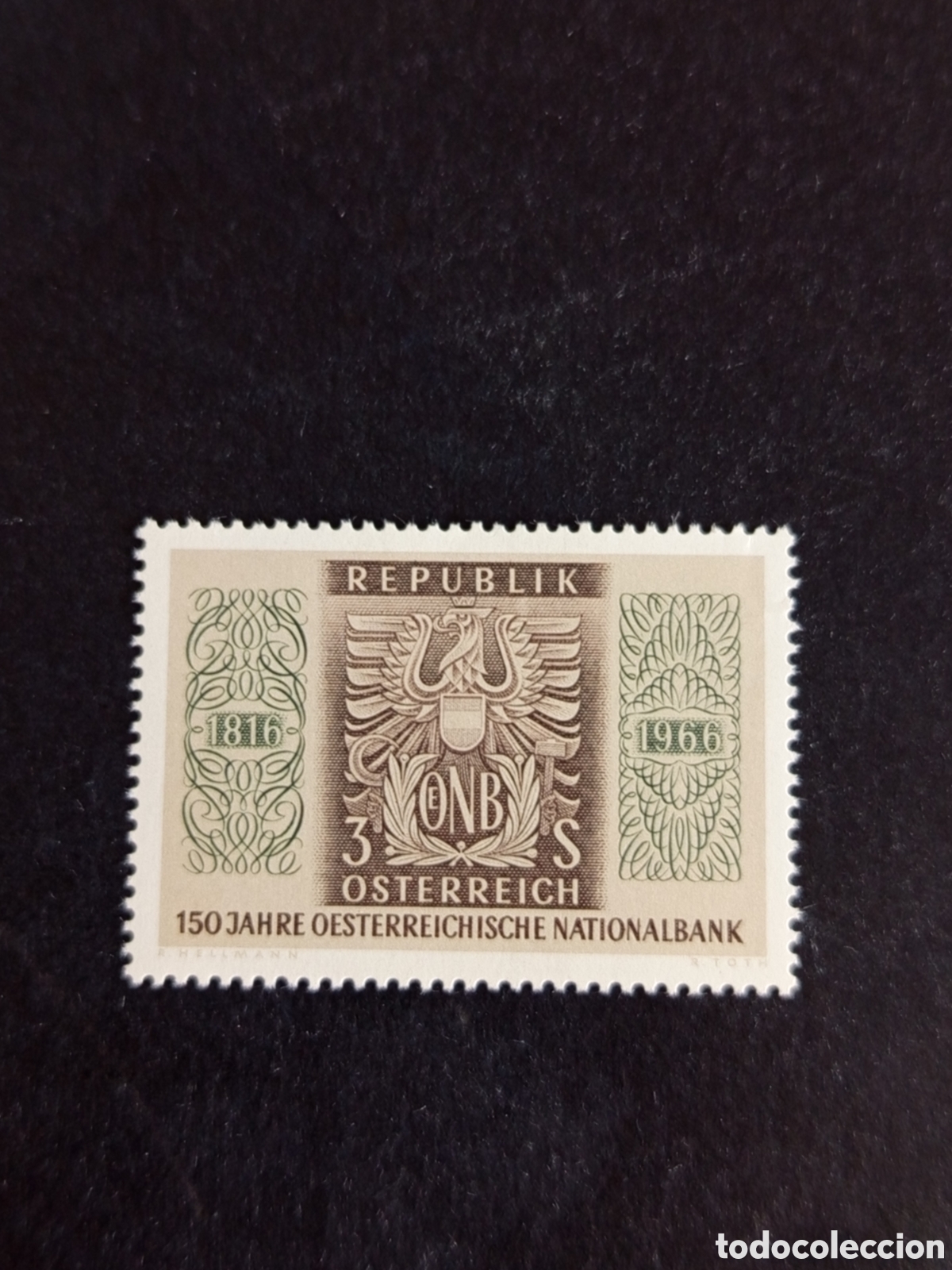 Sellos: AUSTRIA, 1966. Banco Nacional . Yvert 1041. Ver fotos. Pedido m&iacute;nimo 3 &euro;. Serie completa en nuevo