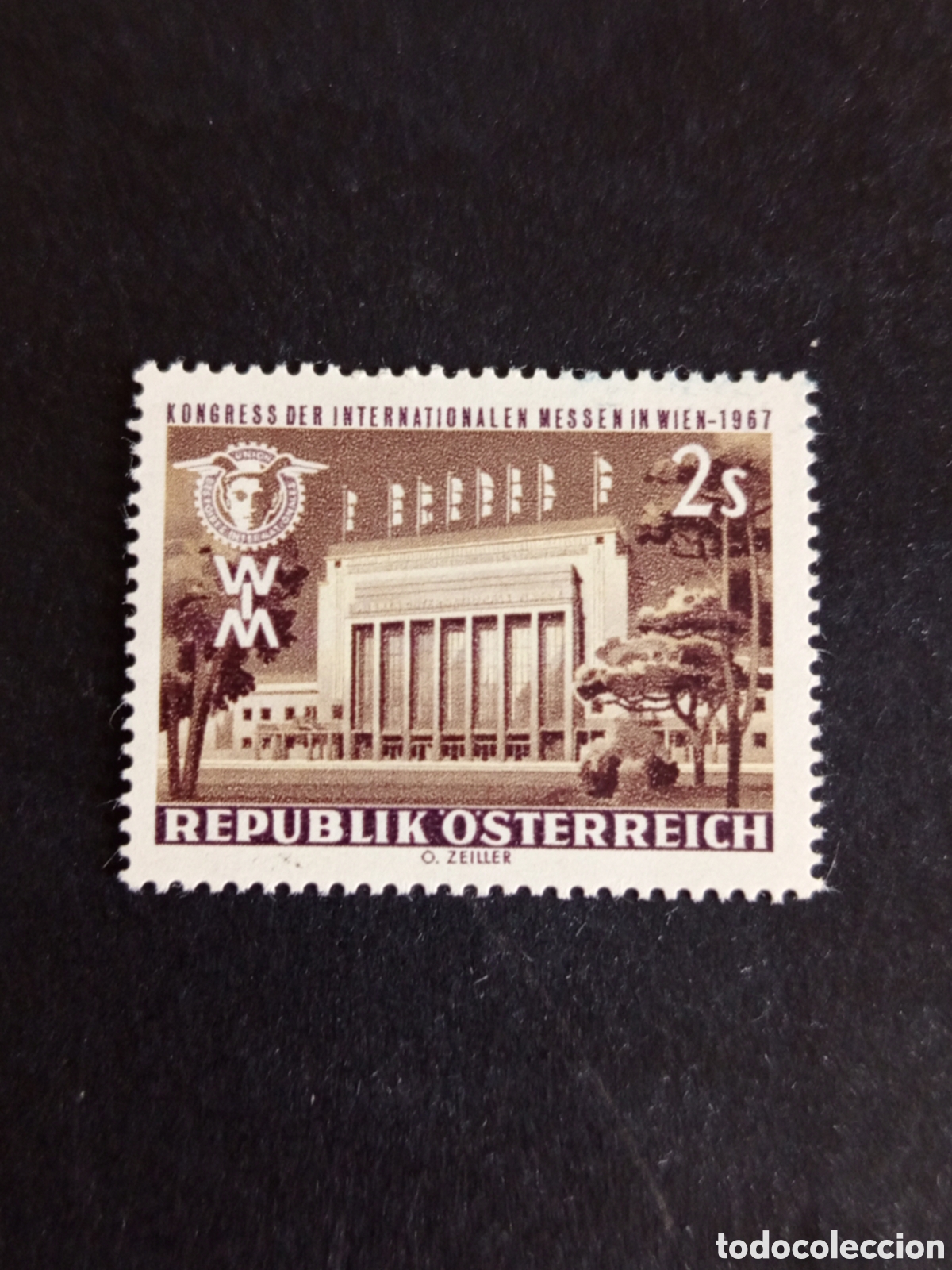 Sellos: AUSTRIA, 1967. Congreso Ciudades en Feria. Edificio. Yvert 1081. Ver fotos. Pedido m&iacute;nimo 3 &euro;.