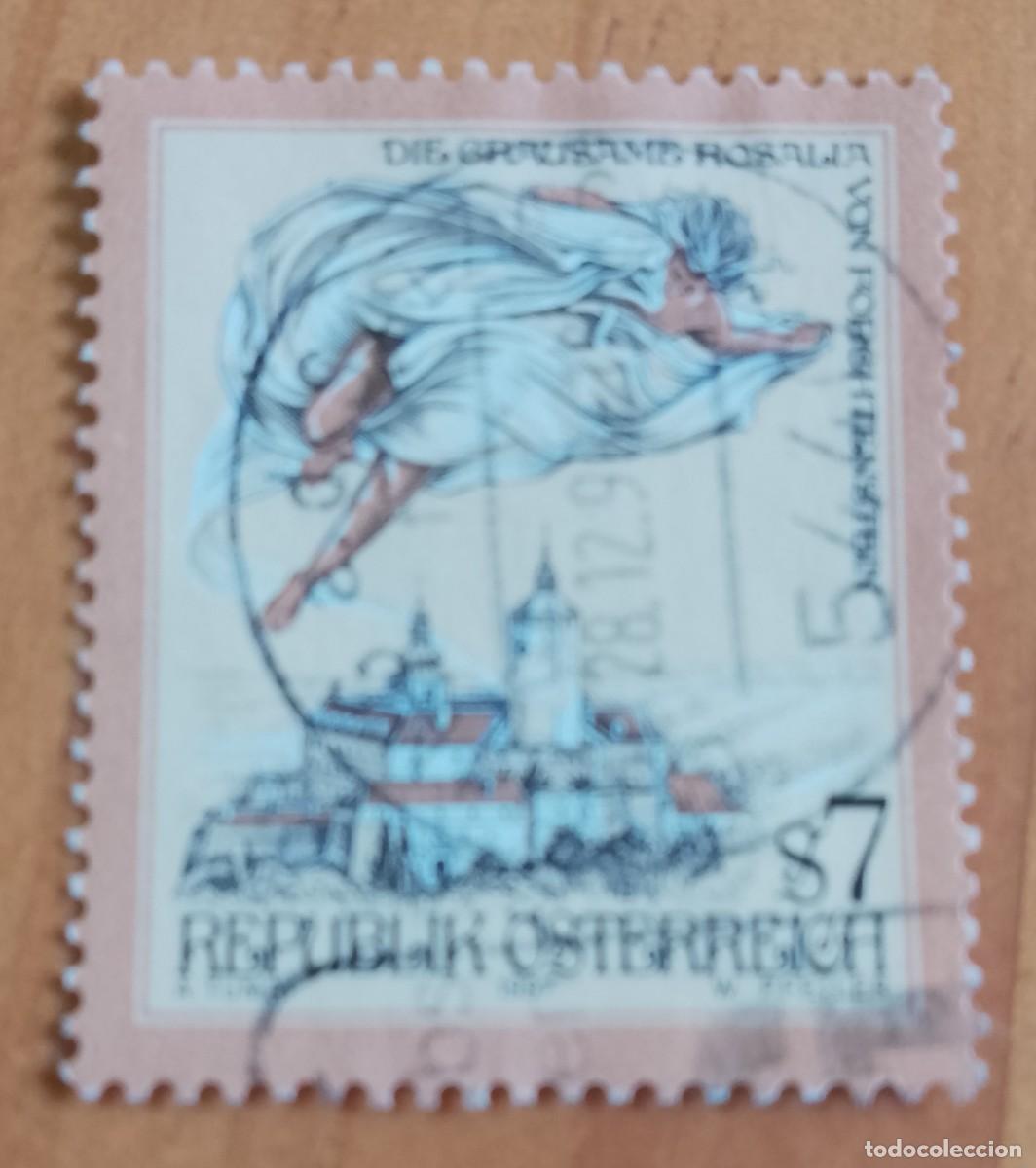 Sellos: AUSTRIA - V/F 7 S - A&Ntilde;O 1997 - LA CRUEL ROSALIA DE FORCHTENSTEIN, CUENTOS Y LEYENDAS.