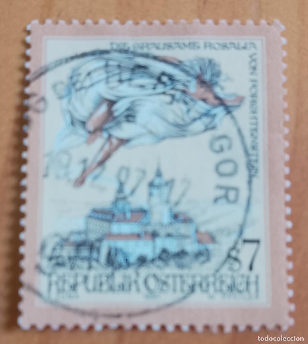 Sellos: AUSTRIA - V/F 7 S - A&Ntilde;O 1997 - LA CRUEL ROSALIA DE FORCHTENSTEIN, CUENTOS Y LEYENDAS.