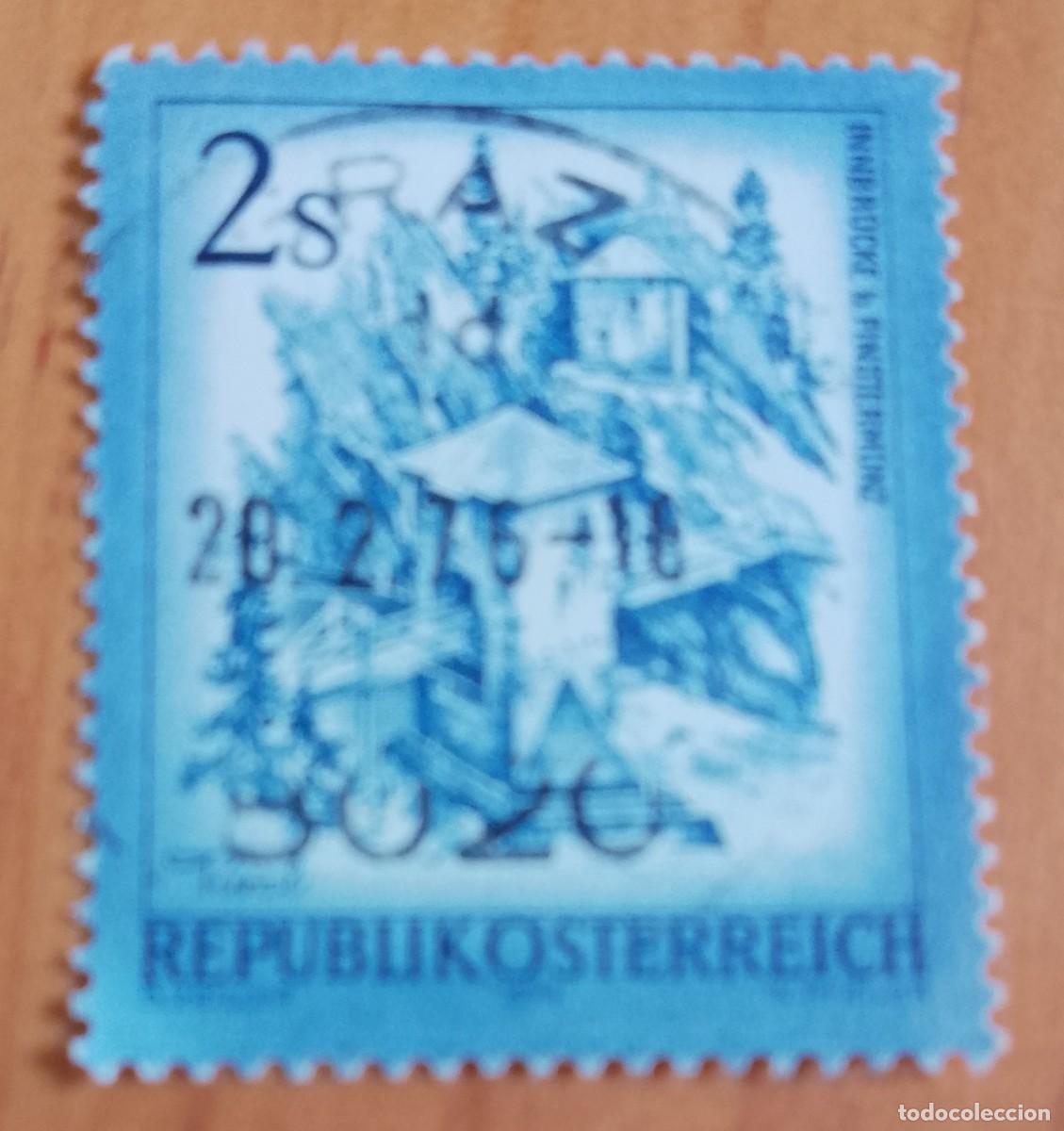 Sellos: AUSTRIA - V/F 2 S - A&Ntilde;O 1974 - INNBROCKE B. FINSTERMUNZ - MATASELLO IDENTIFICATIVO: 20.7.26 GRAZ