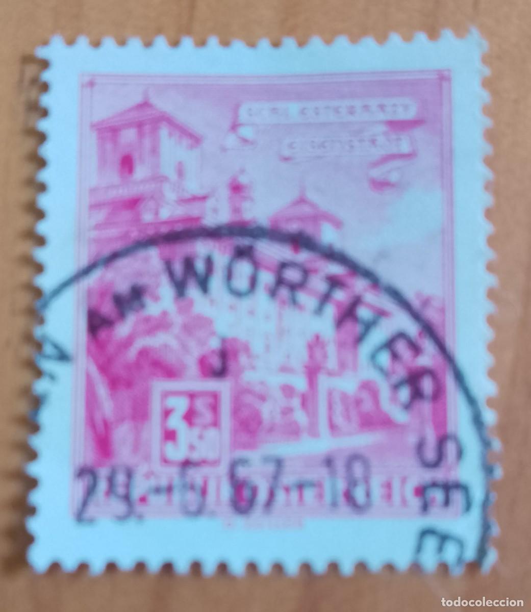 Sellos: AUSTRIA - V/F 3,50 S- SCHL. ESTERHAZY, EISENSTADT - MATASELLO IDENTIFICATIVO: 29.6.67 VELDEN AM