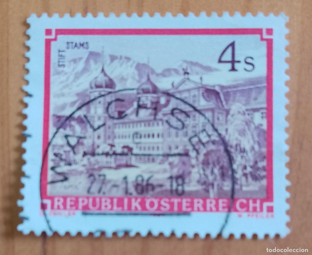 Sellos: AUSTRIA - V/F 4 S- STIFT STAMS- MATASELLO IDENTIFICATIVO: 27.1.86 WALCHSE