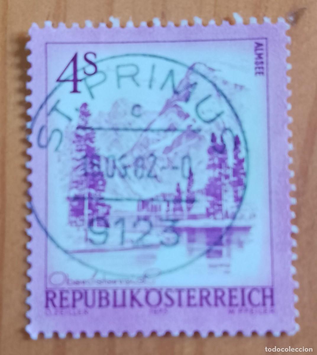 Sellos: AUSTRIA - V/F 4 S- ALMSEE- MATASELLO IDENTIFICATIVO: 18.06.82 ST. PRIMUS