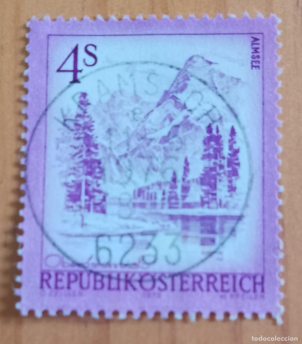 Sellos: AUSTRIA - V/F 4 S- ALMSEE- MATASELLO IDENTIFICATIVO: 11.6.1976 KRAMSACH