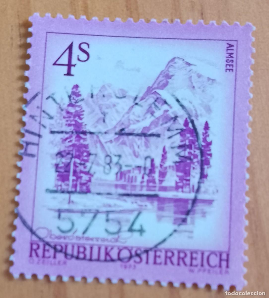 Sellos: AUSTRIA - V/F 4 S- ALMSEE- MATASELLO IDENTIFICATIVO: 22.7.83 HINTERGLEMM