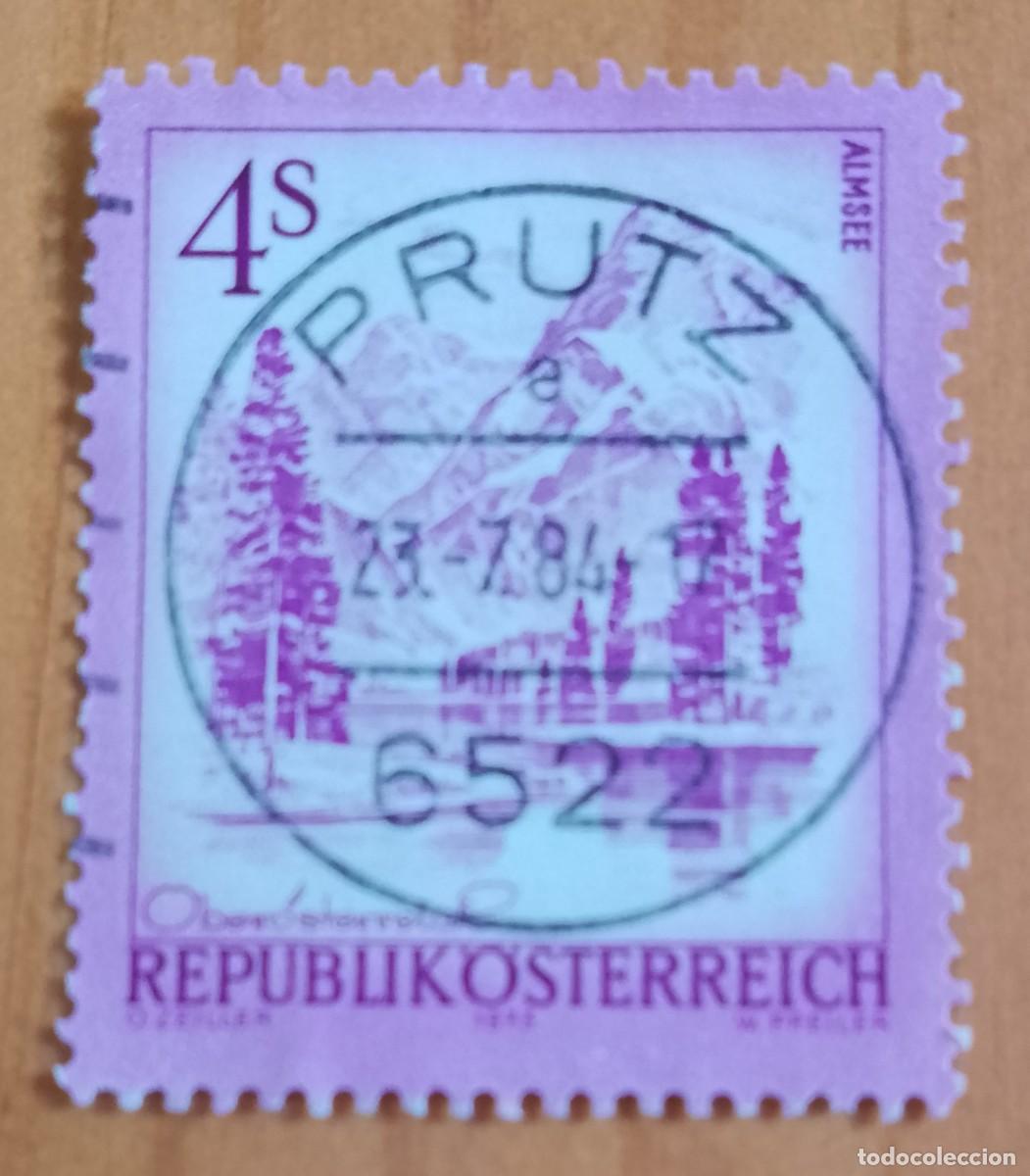 Sellos: AUSTRIA - V/F 4 S- ALMSEE- MATASELLO IDENTIFICATIVO: 23.7.84 PRUTZ