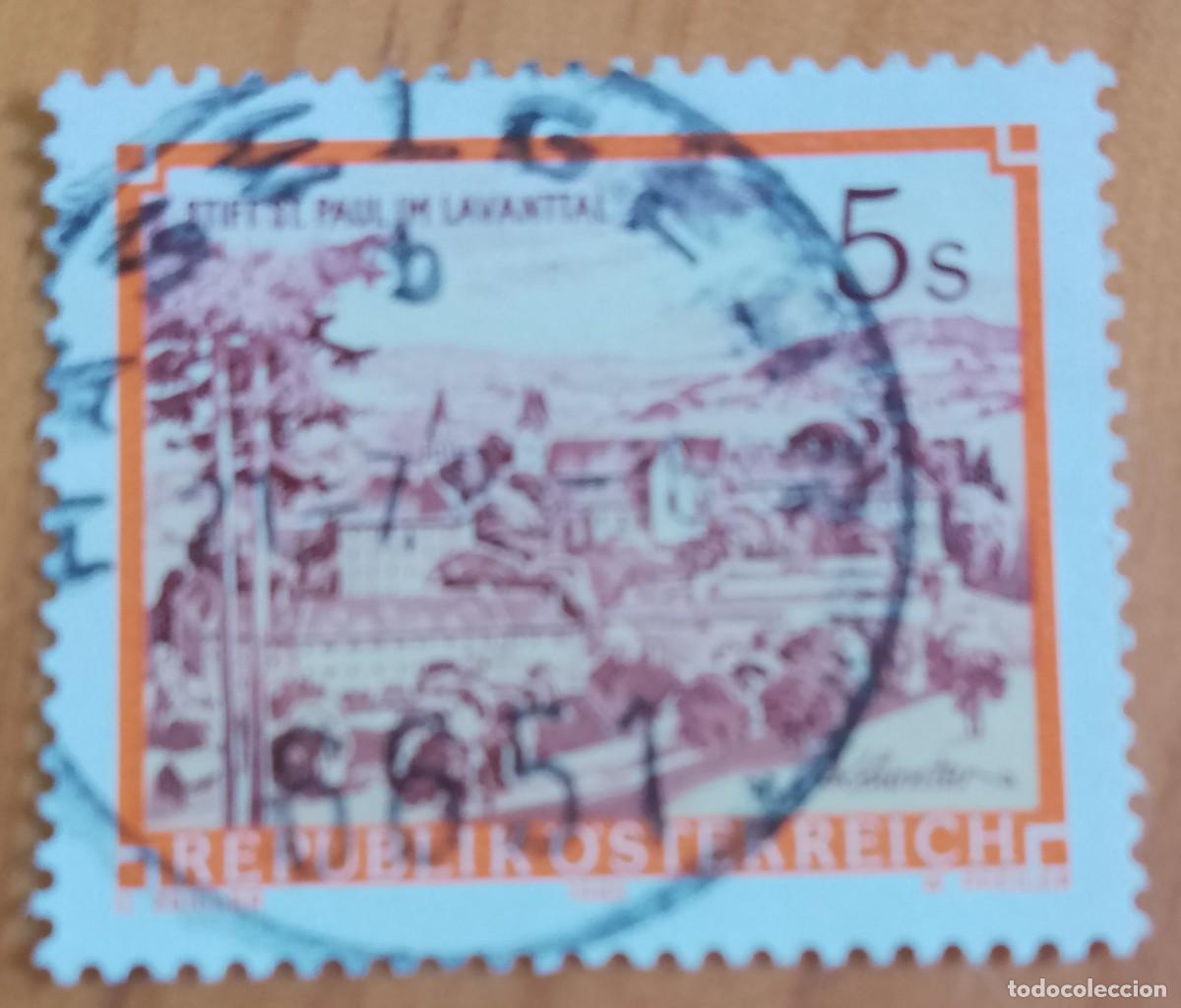 Sellos: AUSTRIA - V/F 5 S- STIFT ST. PAUL IM LAVANTTAL - MATASELLO IDENTIFICATIVO: 21.7.89 H&Auml;SELGEHR