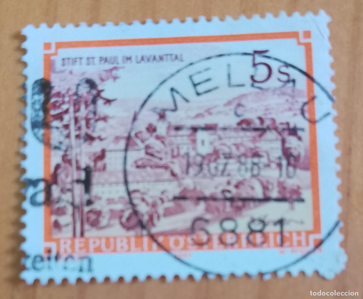 Sellos: AUSTRIA - V/F 5 S- STIFT ST. PAUL IM LAVANTTAL - MATASELLO IDENTIFICATIVO: 19.07.88 MELLAU