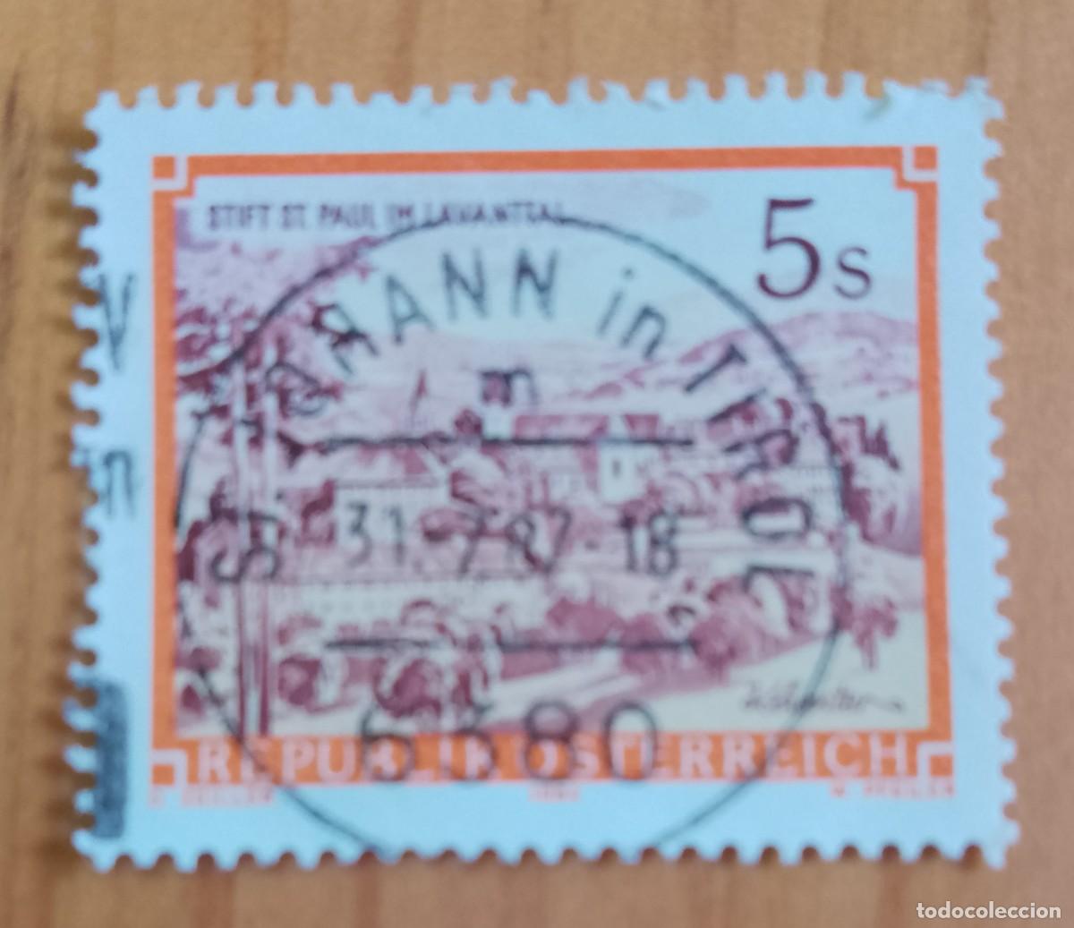 Sellos: AUSTRIA - V/F 5 S- STIFT ST. PAUL IM LAVANTTAL - MATASELLO IDENTIFICATIVO: 31.7.87 ST. JOHANN IN