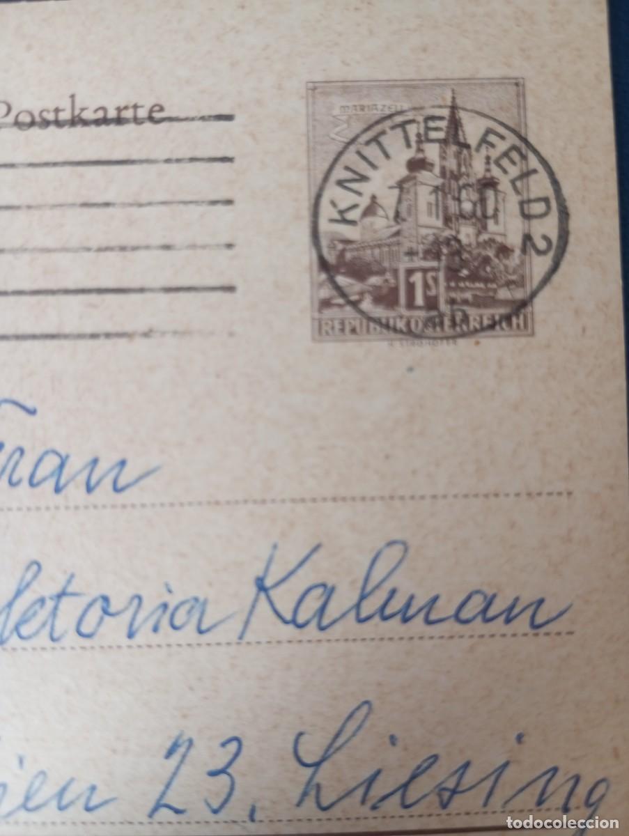 Sellos: AUSTRIA, 1960, ENTERO POSTAL EMANUEL HERRMANN - Foto 3
