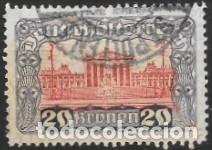Sellos: AUSTRIA-SELLO A&Ntilde;O 1919-EL PARLAMENTO VIENA-USADO-DENTADO 11&frac12;