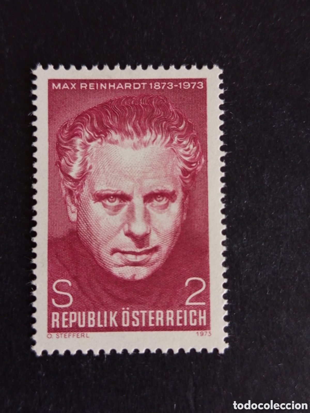 Sellos: AUSTRIA, 1973. Max Reinhardt, director de Teatro. Yvert 1253. Pedido m&iacute;nimo 3 &euro;. Ver fotos.