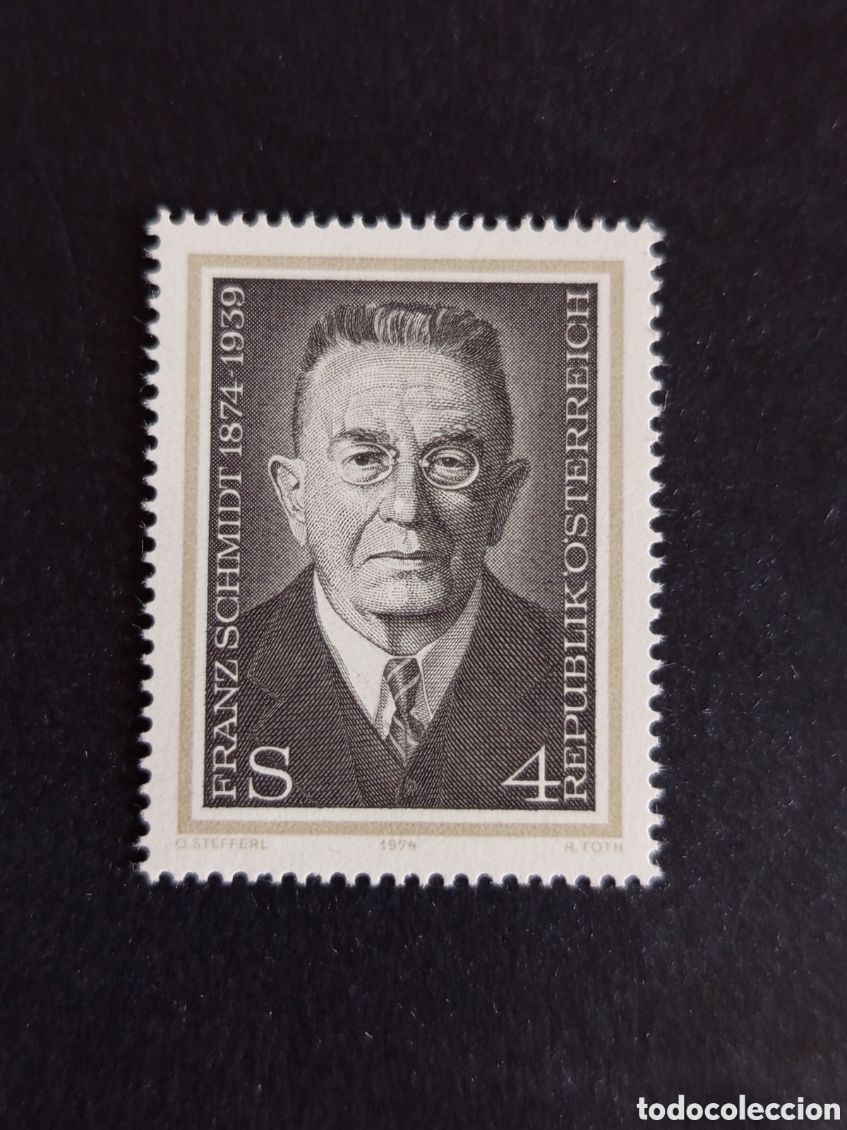 Sellos: AUSTRIA, 1974. Franz Schmidt compositor. Yvert 1301. Pedido m&iacute;nimo 3 &euro;. Ver fotos. Serie completa