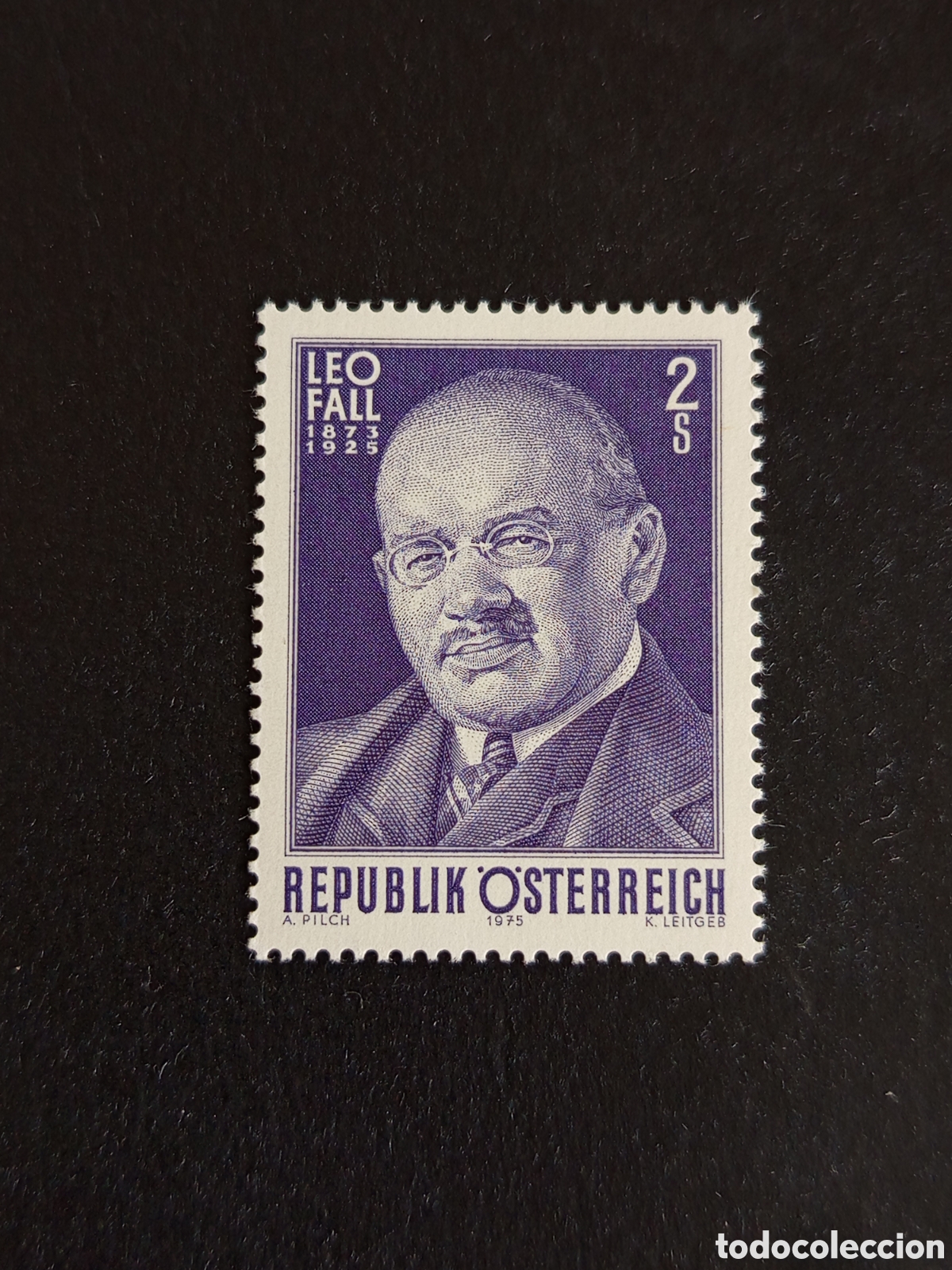Sellos: AUSTRIA, 1975. Leo Fall, compositor. Yvert 1321. Pedido m&iacute;nimo 3 &euro;. Ver fotos. Serie completa