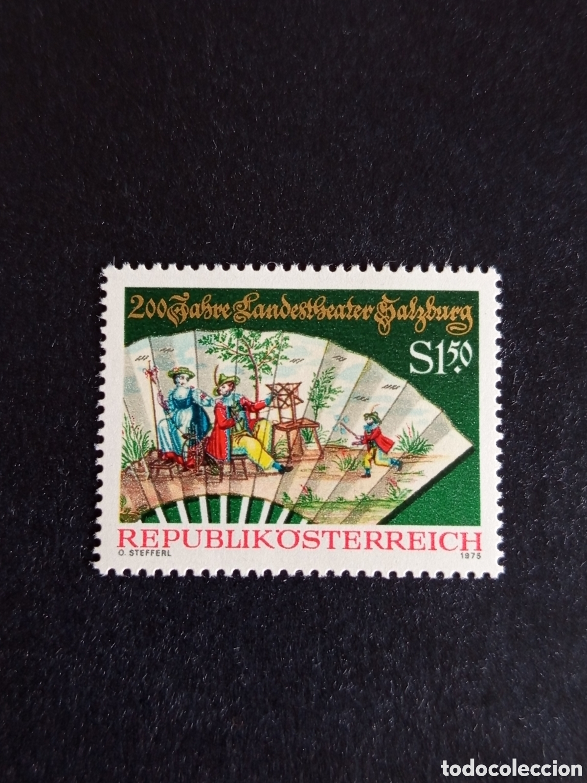 Sellos: AUSTRIA, 1975. Teatro en Salzburgo. Yvert 1327. Pedido m&iacute;nimo 3 &euro;. Ver fotos. Serie completa