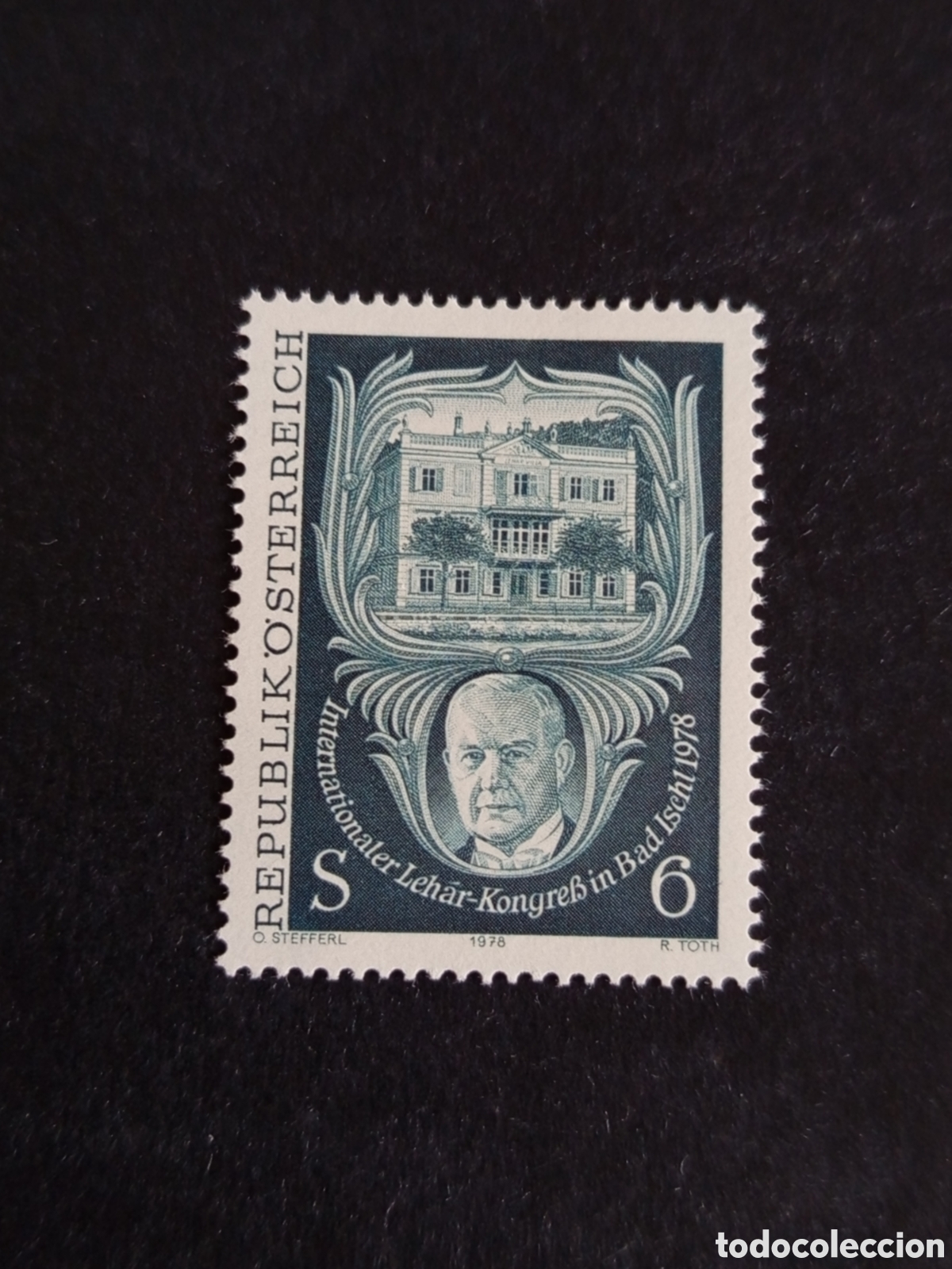Sellos: AUSTRIA, 1978. Franz Lehar, compositor. Yvert 1407. Pedido m&iacute;nimo 3 &euro;. Ver fotos. Serie completa