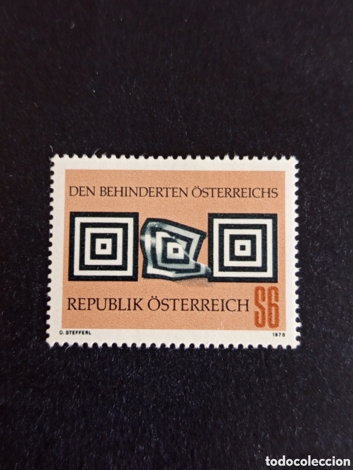 Sellos: AUSTRIA, 1978. Ayuda al discapacitado. Yvert 1415. Pedido m&iacute;nimo 3 &euro;. Ver fotos. Serie completa