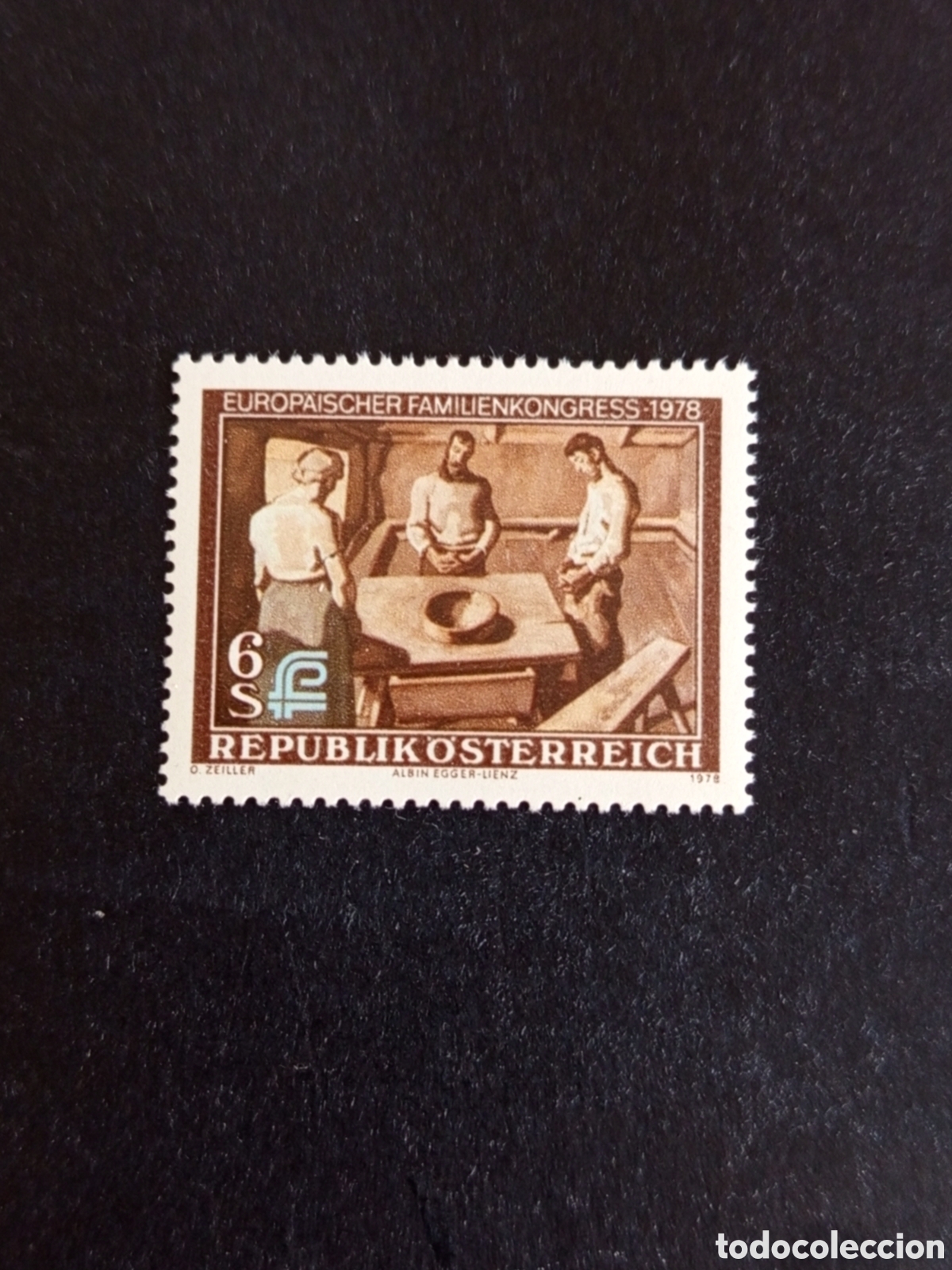 Sellos: AUSTRIA, 1978. Congreso europeo sobre la familia.Yvert 1416. Pedido m&iacute;nimo 3 &euro;. Ver fotos.