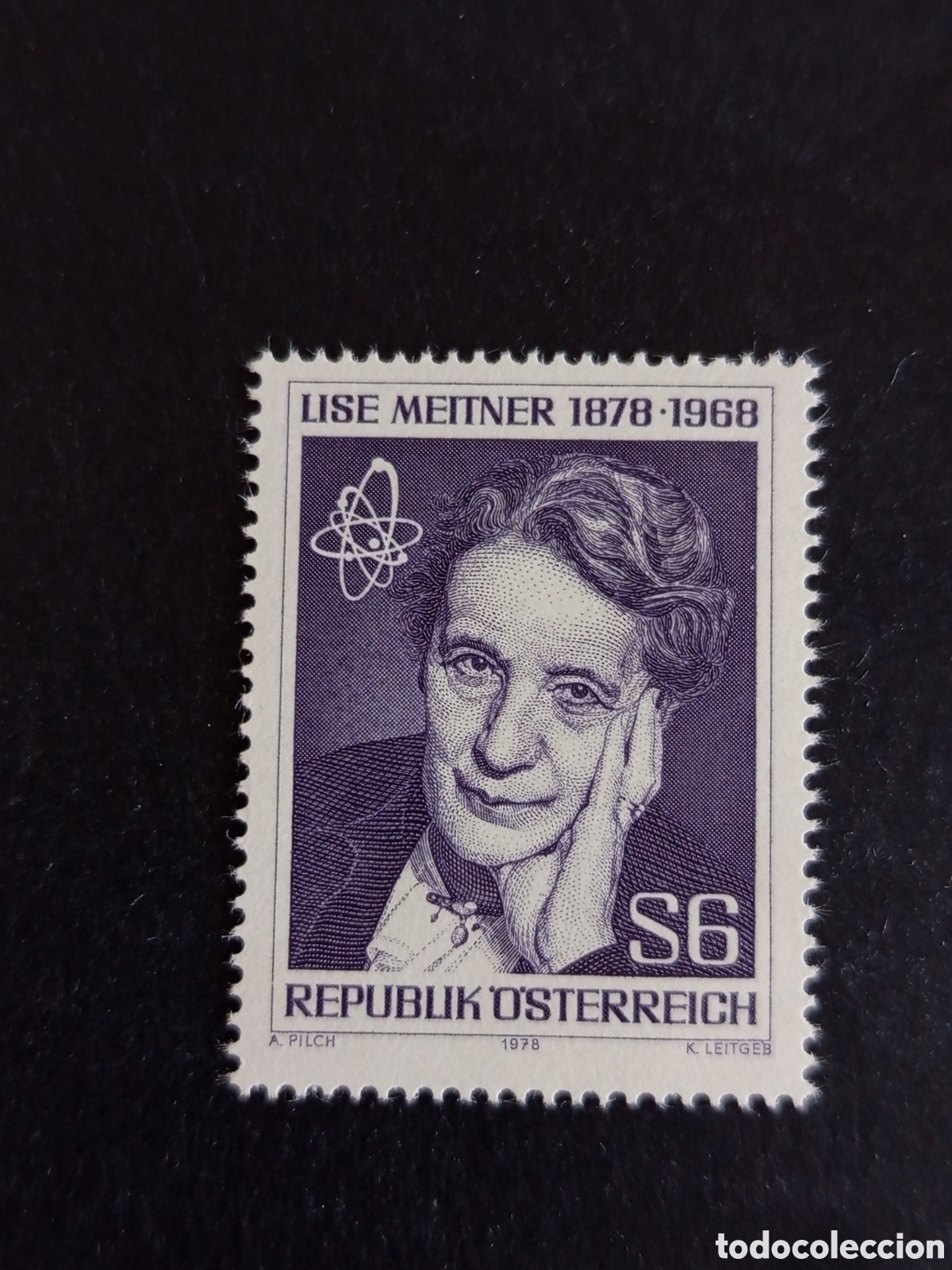 Sellos: AUSTRIA, 1978. Lisa Meitner, f&iacute;sica. Yvert 1417. Pedido m&iacute;nimo 3 &euro;. Ver fotos. Serie completa
