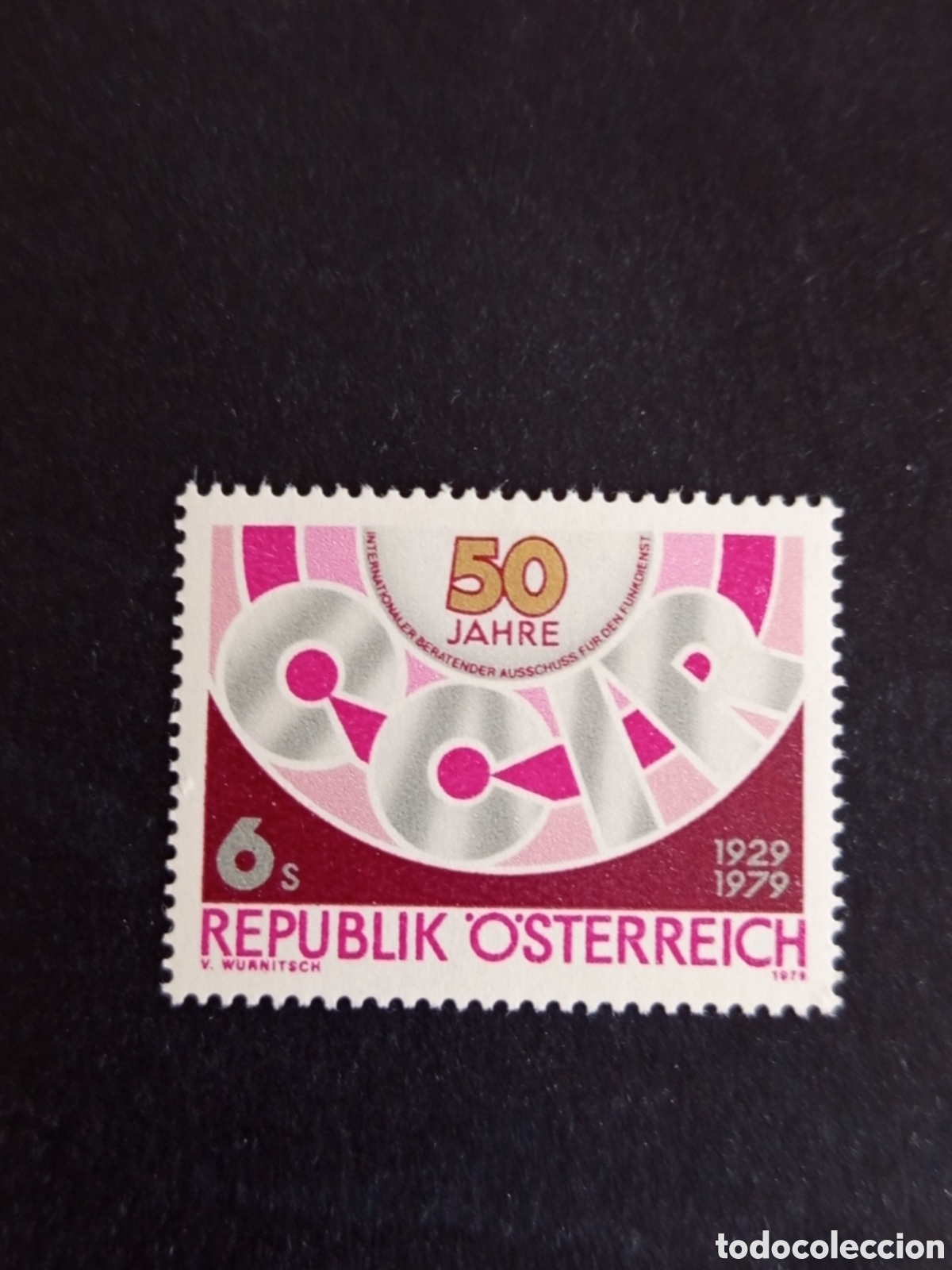 Sellos: AUSTRIA, 1979. Consejo Asesor de la Radio. Yvert 1427. Pedido m&iacute;nimo 3 &euro;. Ver fotos.