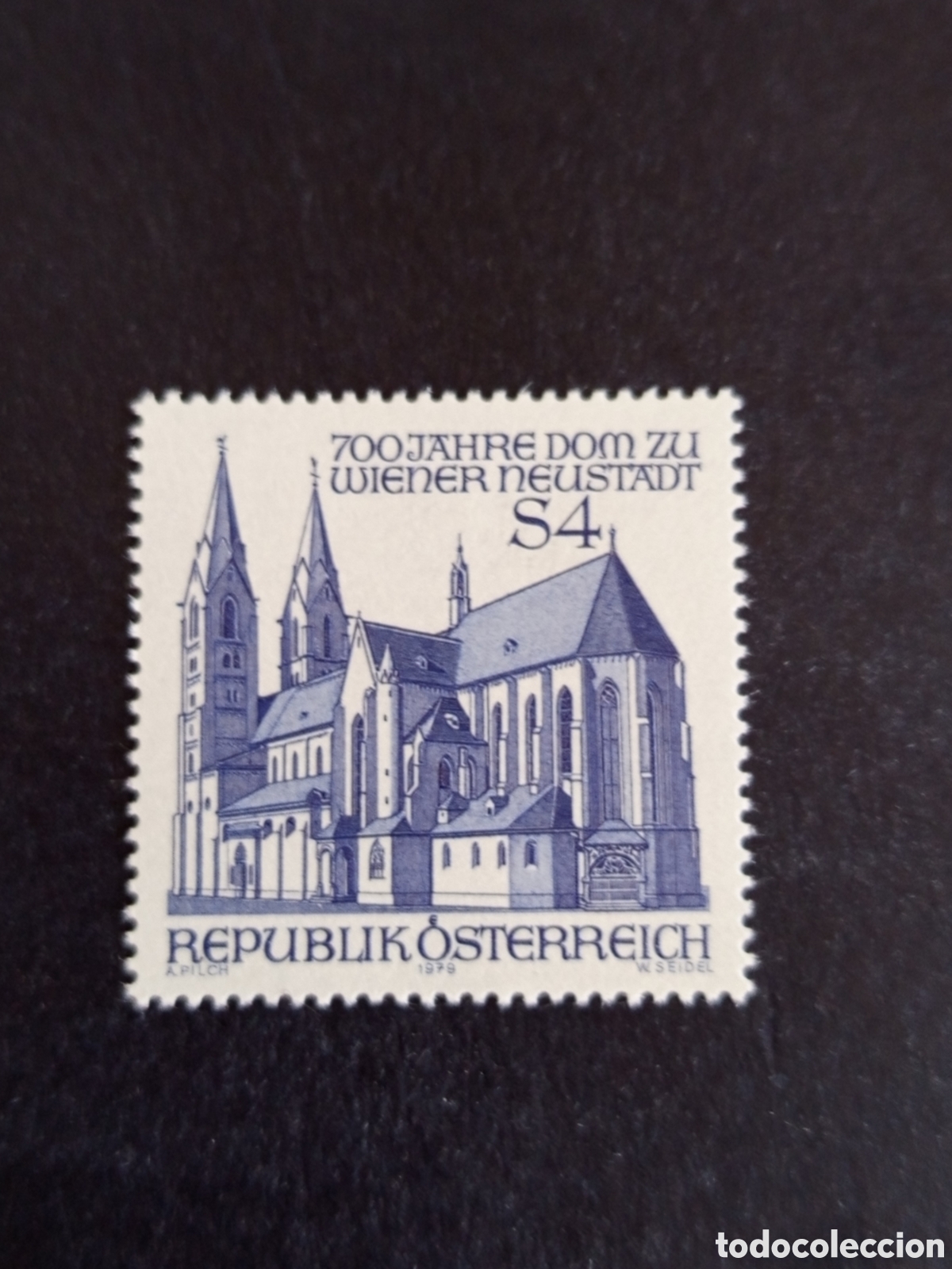Sellos: AUSTRIA, 1979. Catedral de Viena. Yvert 1434. Pedido m&iacute;nimo 3 &euro;. Ver fotos. Serie completa en nuevo