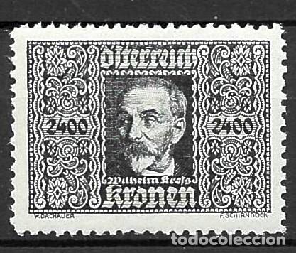Sellos: AUSTRIA-1924-* C/ SE&Ntilde;AL FIJASELLO-CERNICALO VULGAR