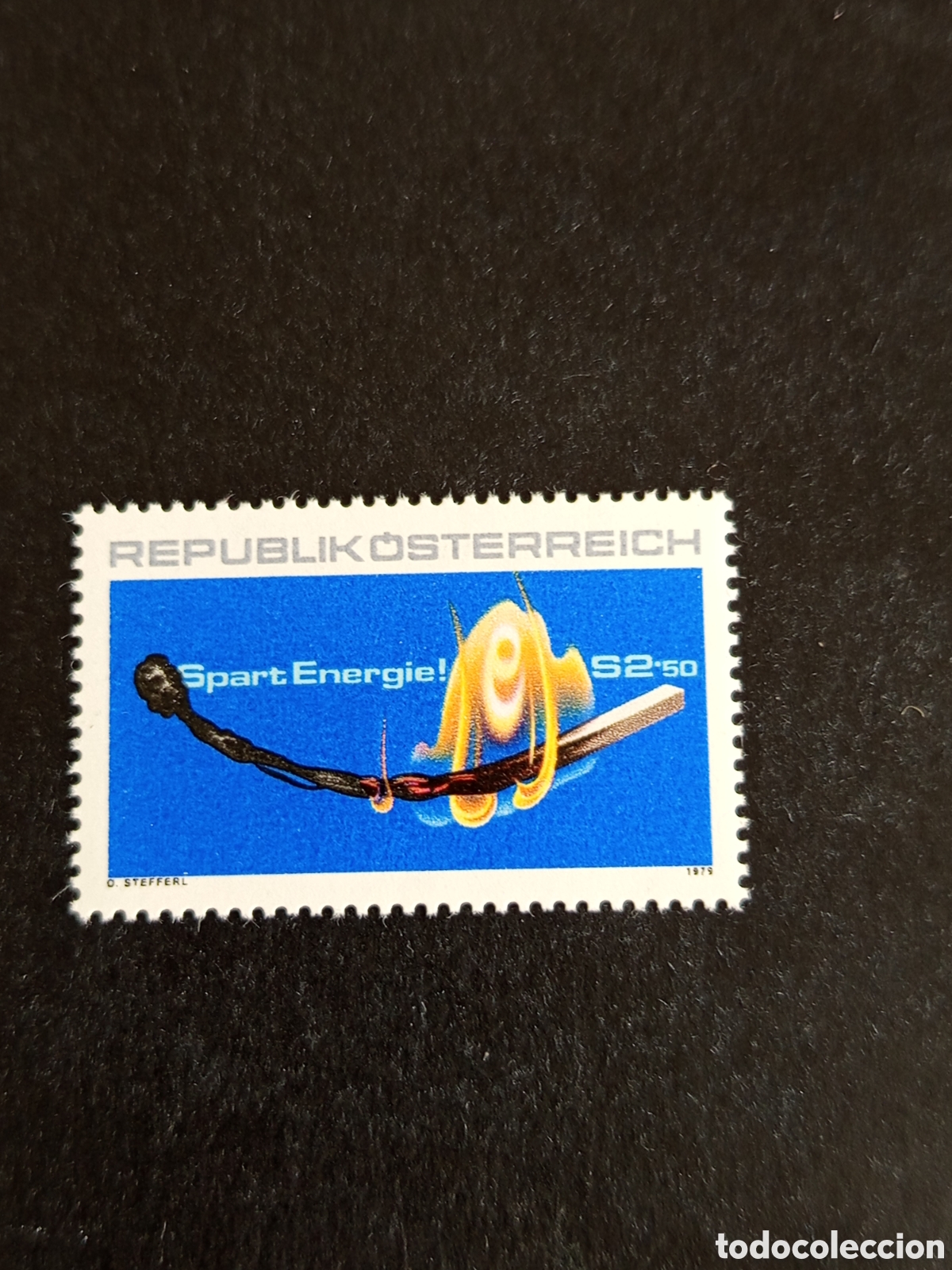 Sellos: AUSTRIA, 1979. Ahorro de energ&iacute;a. Yvert 1452. Pedido m&iacute;nimo 3 &euro;. Ver fotos. Serie completa en nuevo