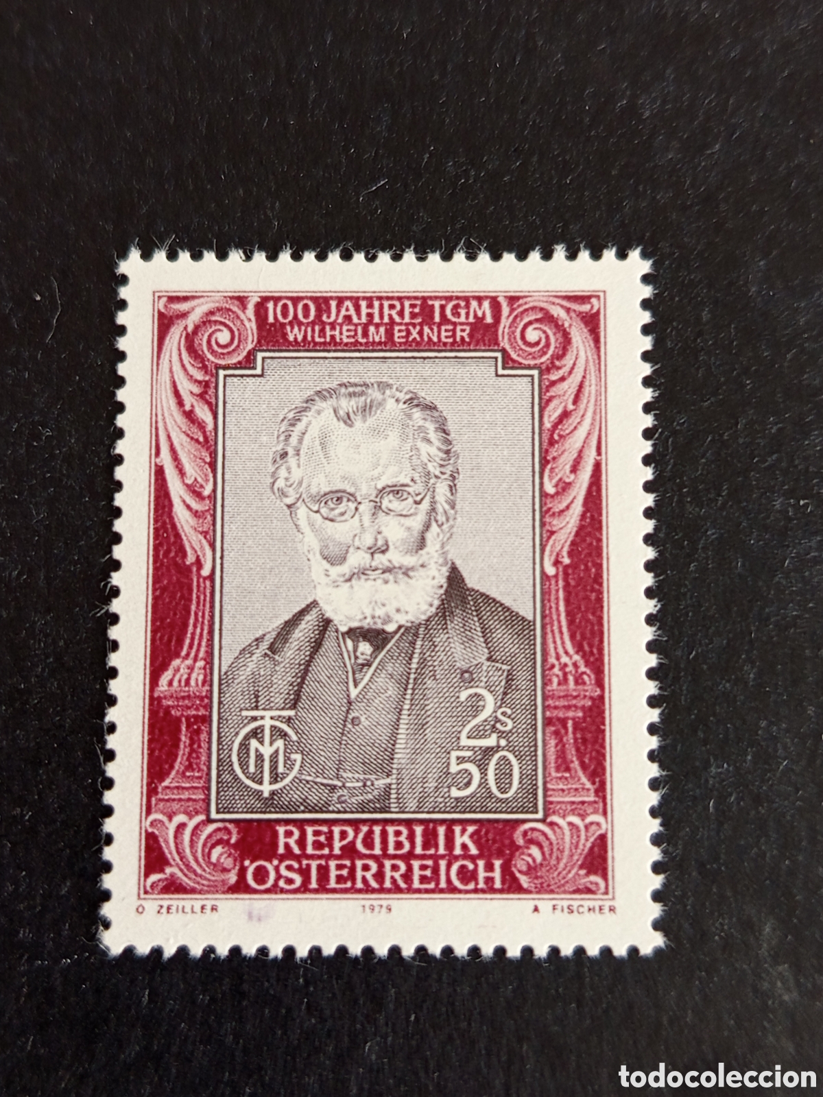 Sellos: AUSTRIA, 1979. Wilhelm Exner. Yvert 1455. Pedido m&iacute;nimo 3 &euro;. Ver fotos. Serie completa en nuevo