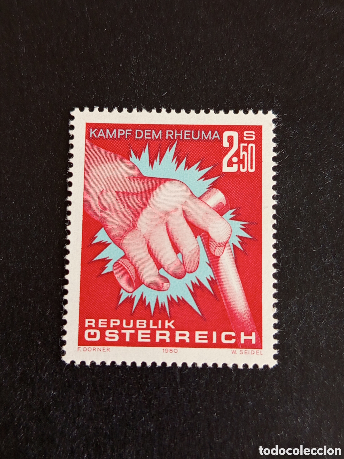 Sellos: AUSTRIA, 1980. Lucha contra el reuma. Yvert 1462. Pedido m&iacute;nimo 3 &euro;. Ver fotos. Serie completa