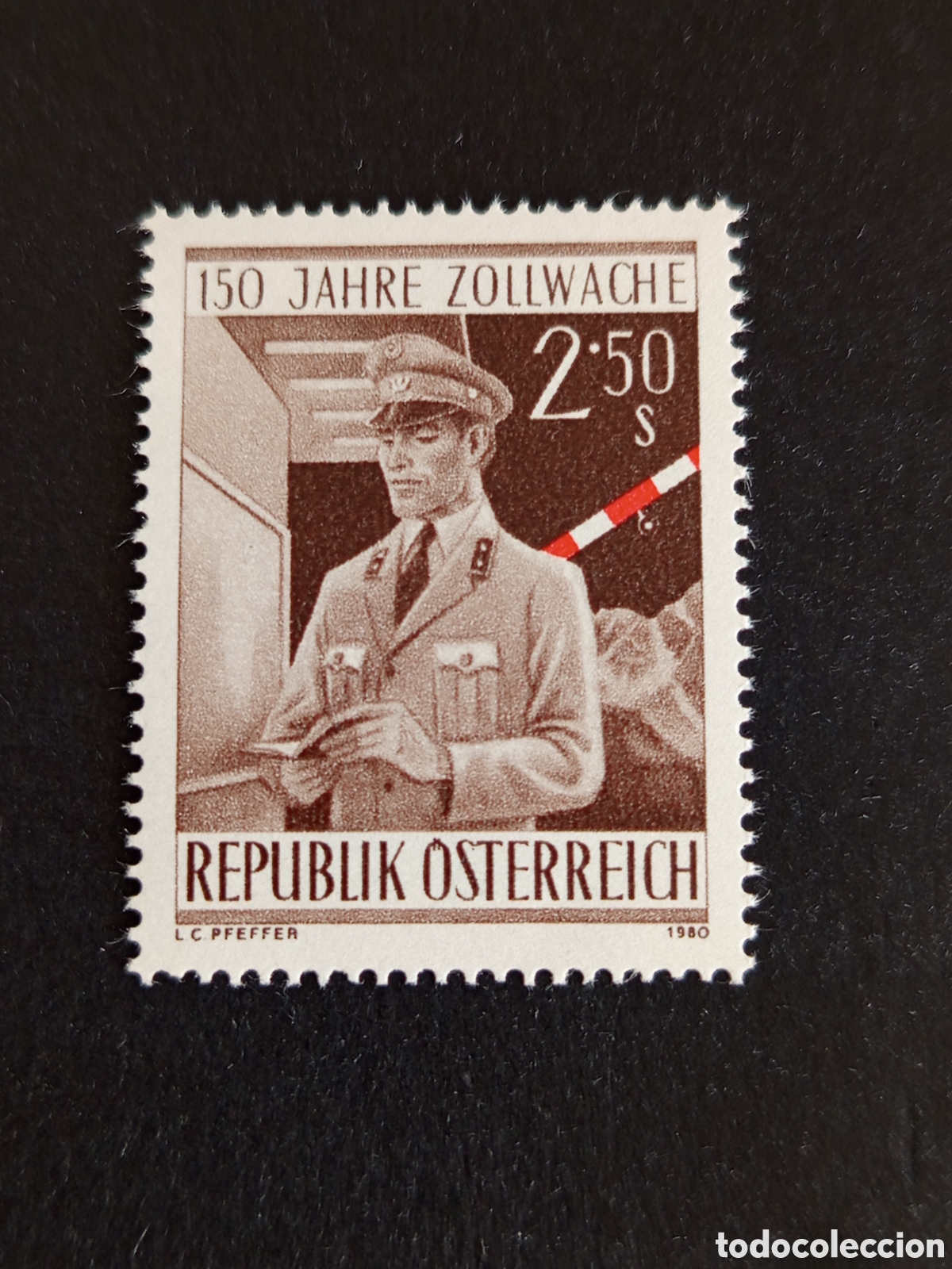 Sellos: AUSTRIA, 1980. Servicio de Aduanas. Yvert 1485. Pedido m&iacute;nimo 3 &euro;. Ver fotos. Serie completa