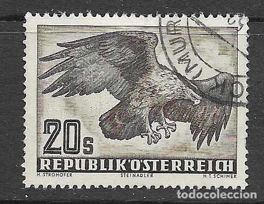 Sellos: AUSTRIA-1952-USADO- AEREO