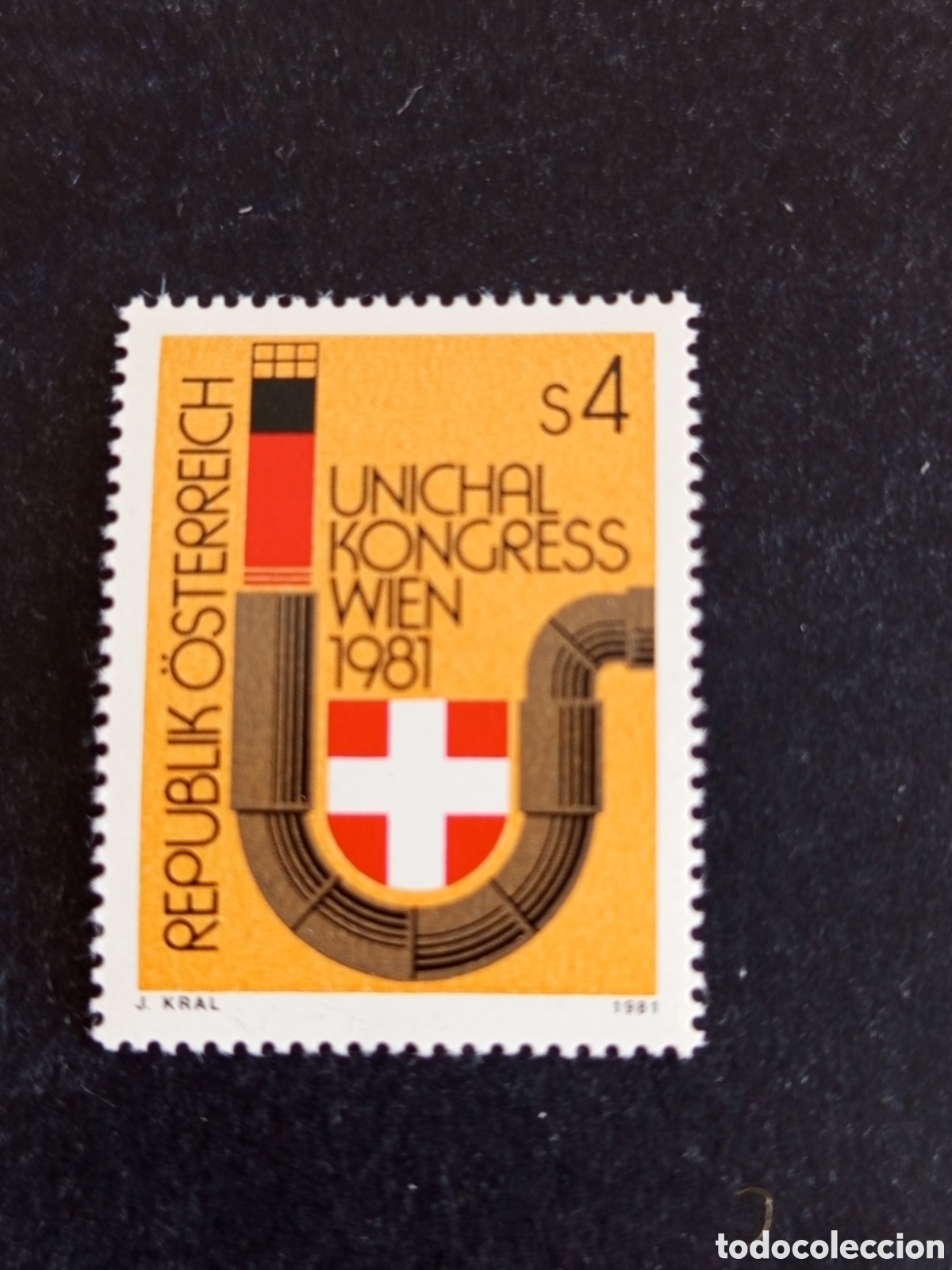 Sellos: AUSTRIA, 1981. Congreso sobre el calor. Yvert 1498. Pedido m&iacute;nimo 3 &euro;. Ver fotos. Serie completa
