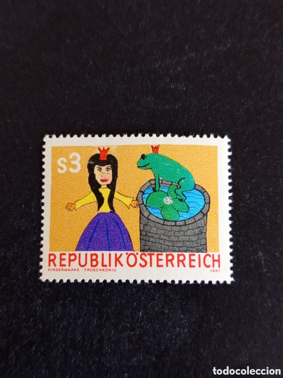 Sellos: AUSTRIA, 1981. Dise&ntilde;o infantil. Yvert 1503. Pedido m&iacute;nimo 3 &euro;. Ver fotos. Serie completa en nuevo