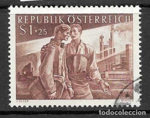 Sellos: AUSTRIA- 1955- USADOS - PRO- PRISIONEROS DEN GUERRA