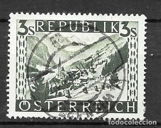 Sellos: AUSTRIA- 1947- USADOS - PAISAJES