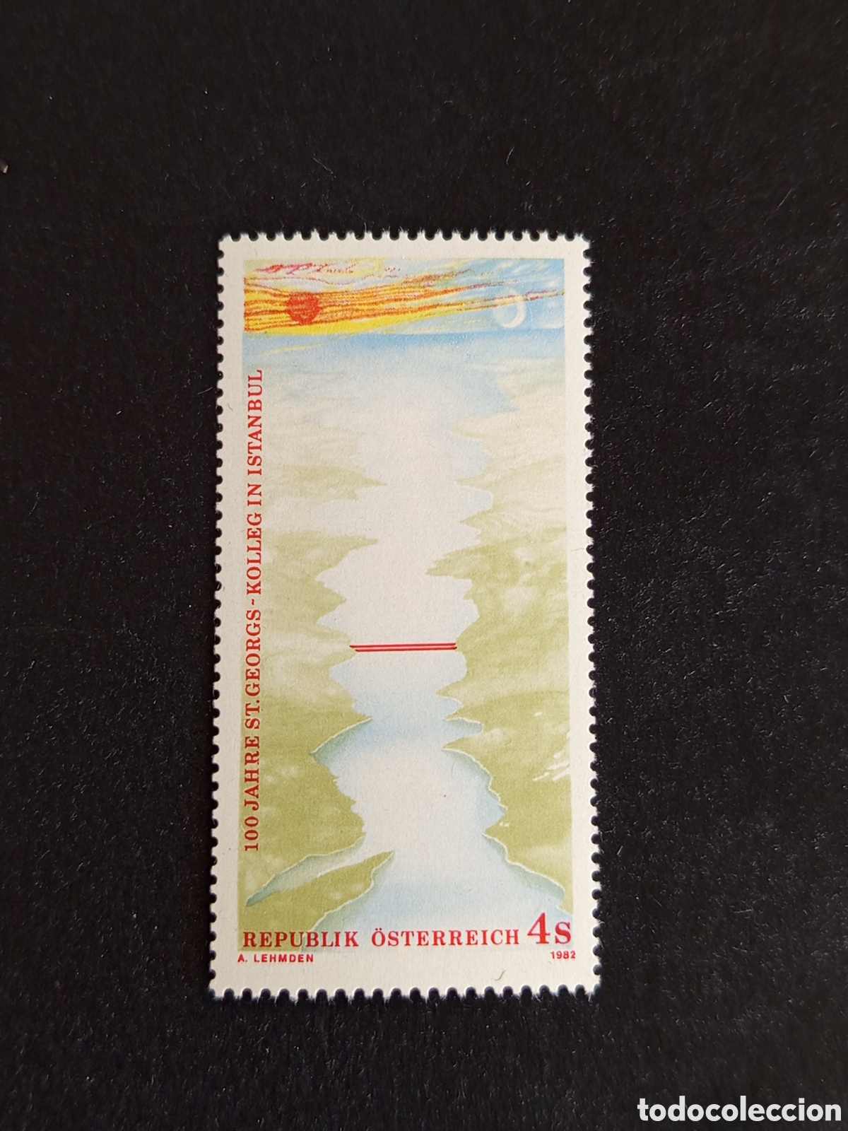 Sellos: AUSTRIA, 1982. Universidad S. Jorge en Estambul. Yvert 1555. Pedido m&iacute;nimo 3 &euro;. Ver fotos.