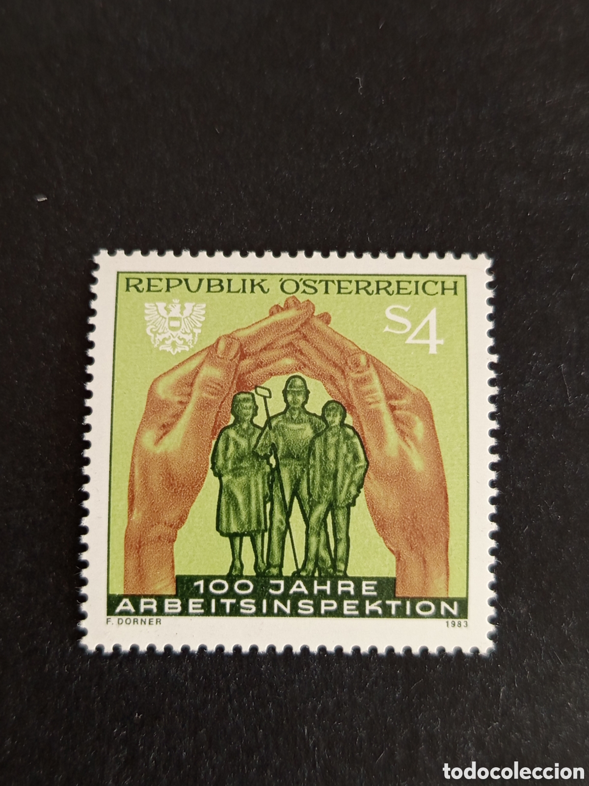 Sellos: AUSTRIA, 1983. Inspecci&oacute;n en el trabajo. Yvert 1564. Pedido m&iacute;nimo 3 &euro;. Ver fotos. Serie completa
