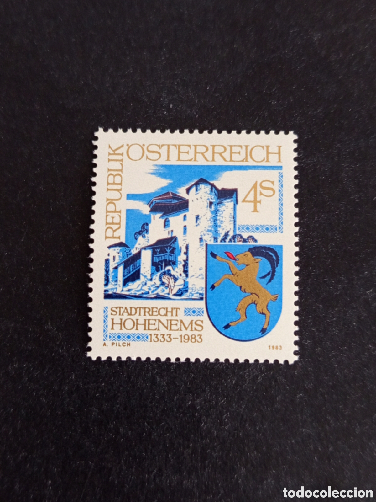 Sellos: AUSTRIA, 1983. Villa de Hohenems. Yvert 1570. Pedido m&iacute;nimo 3 &euro;. Ver fotos. Serie completa
