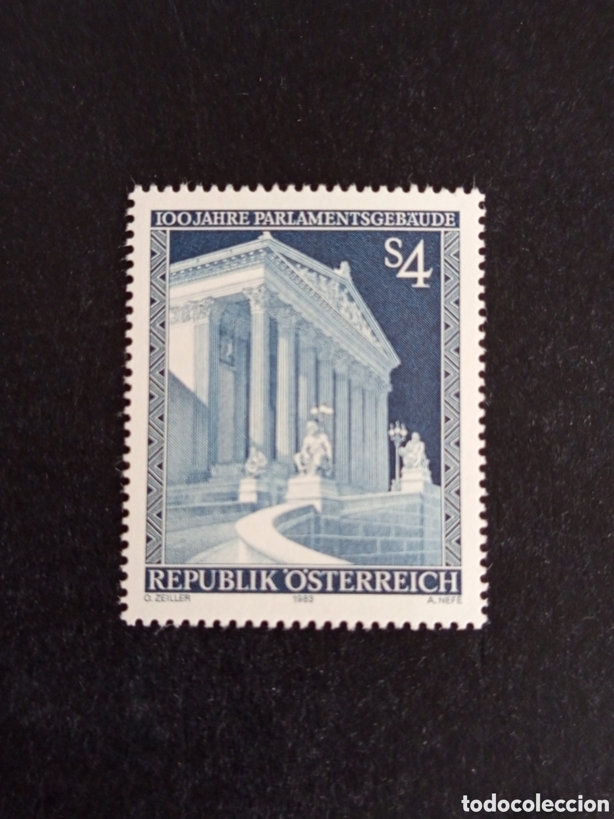 Sellos: AUSTRIA, 1983. Parlamento. Edificio. Yvert 1589. Pedido m&iacute;nimo 3 &euro;. Ver fotos. Serie completa