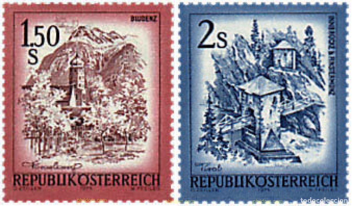 Sellos: 286971 MNH AUSTRIA 1974 PAISAJE