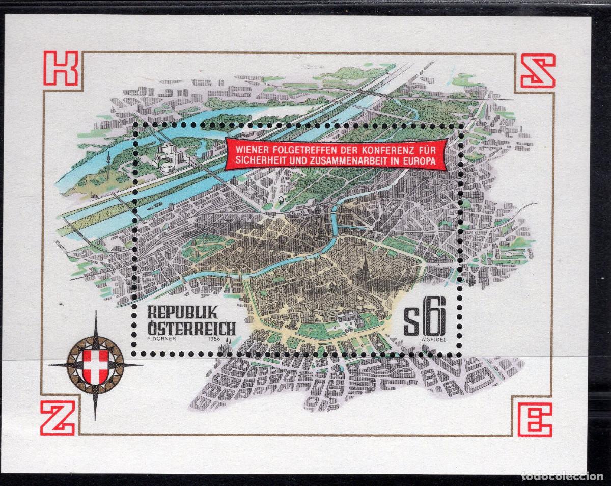 Sellos: AUSTRIA 1986 STAMP MICHEL AT BL8