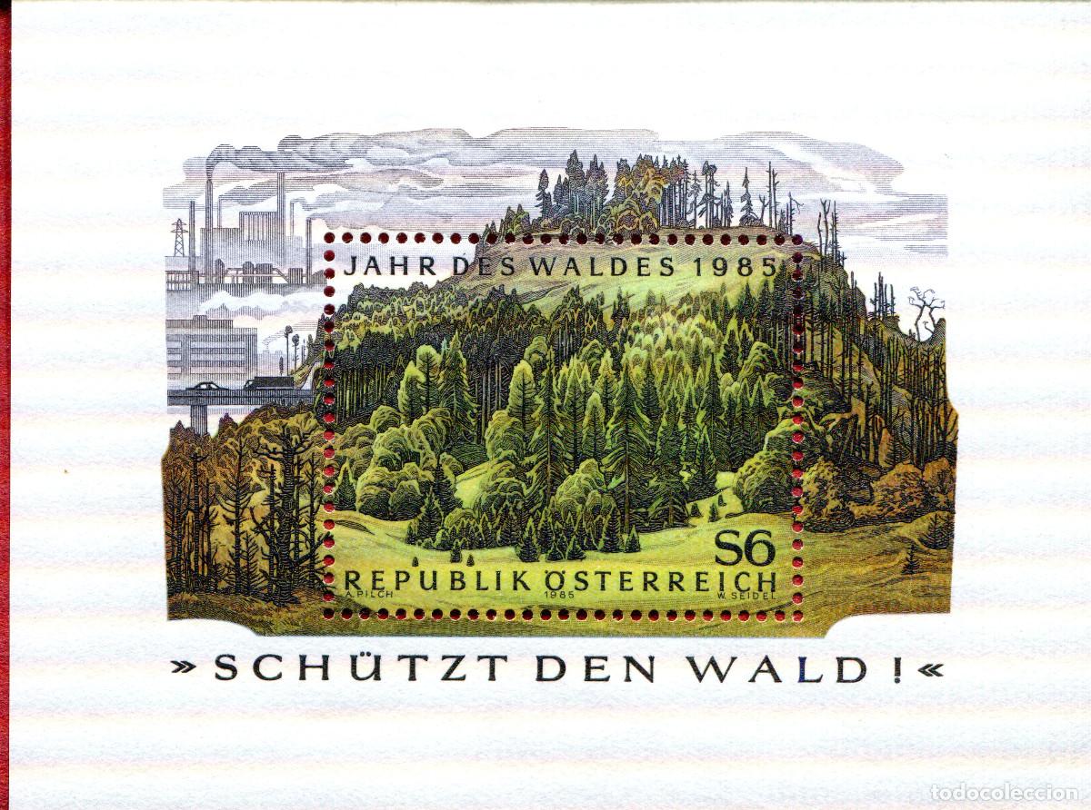 Sellos: AUSTRIA 1985 STAMP MICHEL AT BL7