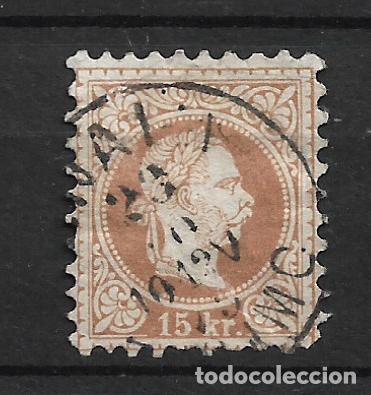 Sellos: austria 1874-80 scott 38 usado 7.80&euro;- 14/5