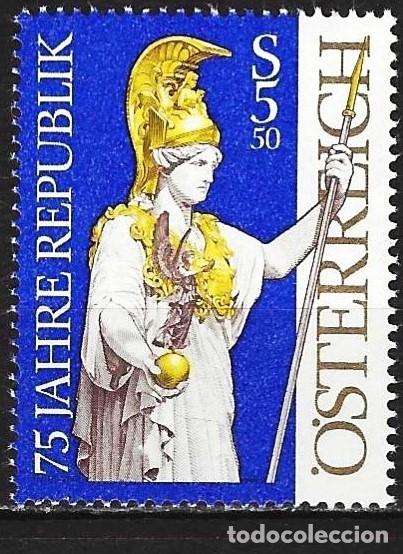 Sellos: Austria 1993 - Mi 2113 - YT 1941 - Estatua de Pallas Athena - MNH**