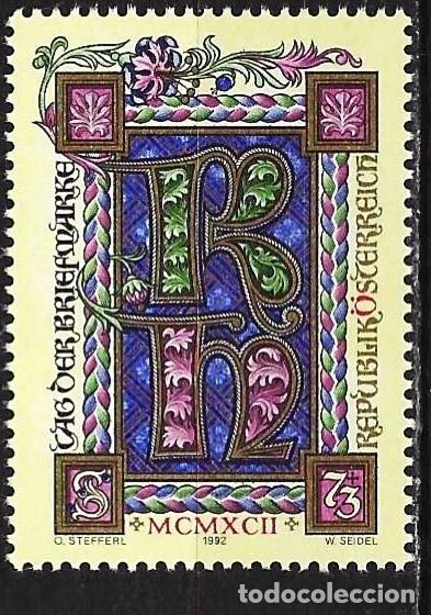 Sellos: Austria 1992 - Mi 2066 - YT 1894 - D&iacute;a del sello - MNH**