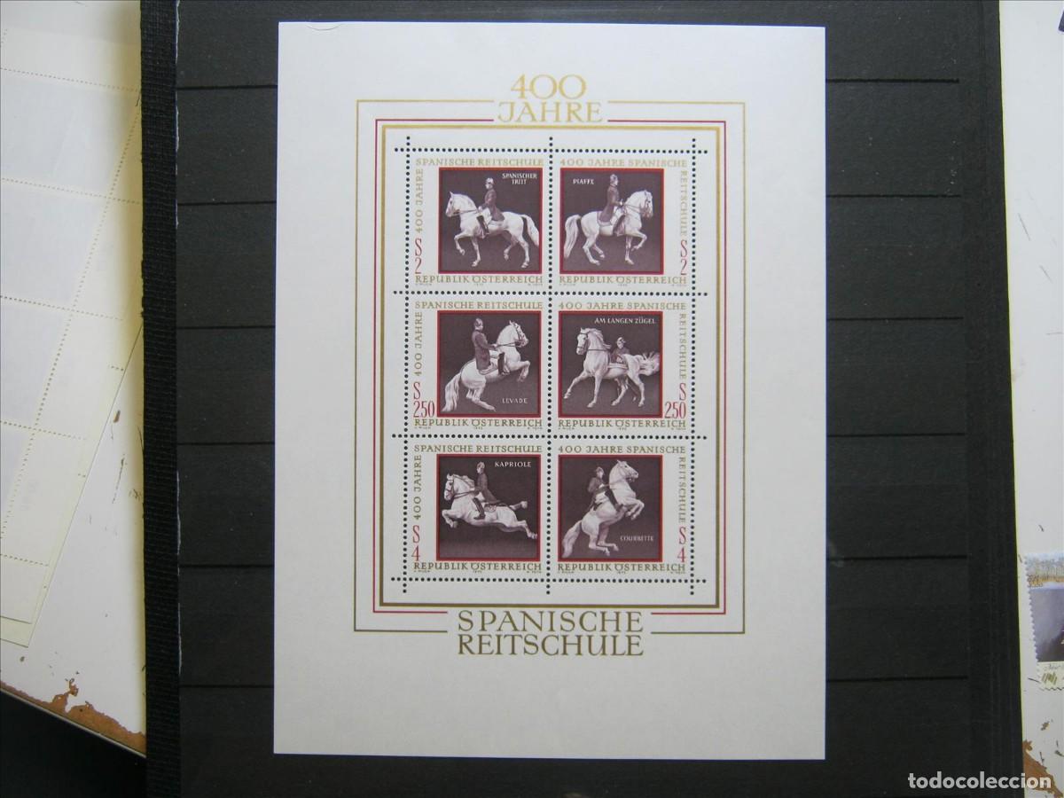 Sellos: AUSTRIA 1972 HOJA BLOQUE YVERT HB 7 MNH** SIN CHARNELA LUJO.